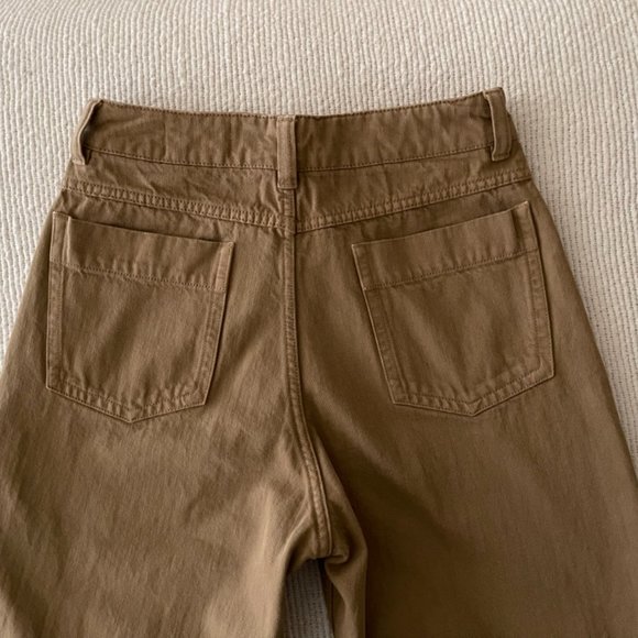 LAMAIRE HIGH-RISE WIDE LEG JEANS SIZE FR 40 - Picture 5 of 6